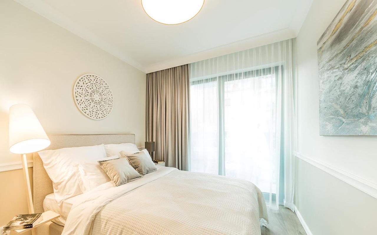 Przy Plazy - Z Prywatnym Ogrodkiem Rezydencja Niechorze Apartment Ngoại thất bức ảnh